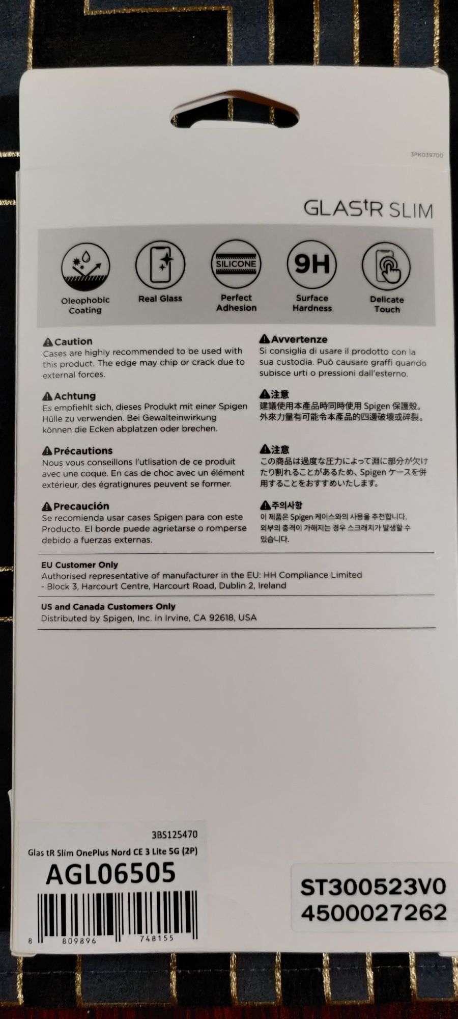 2x szkło ochronne Spigen do OnePlus Nord 3 lite