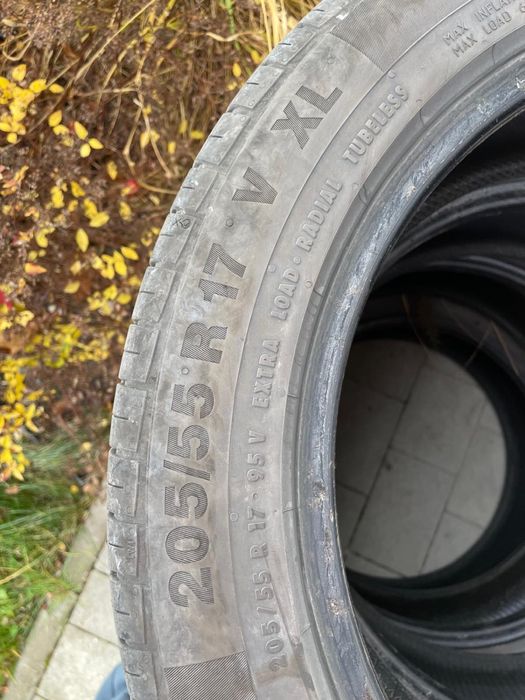 Opony Continental letnie 205/55/17