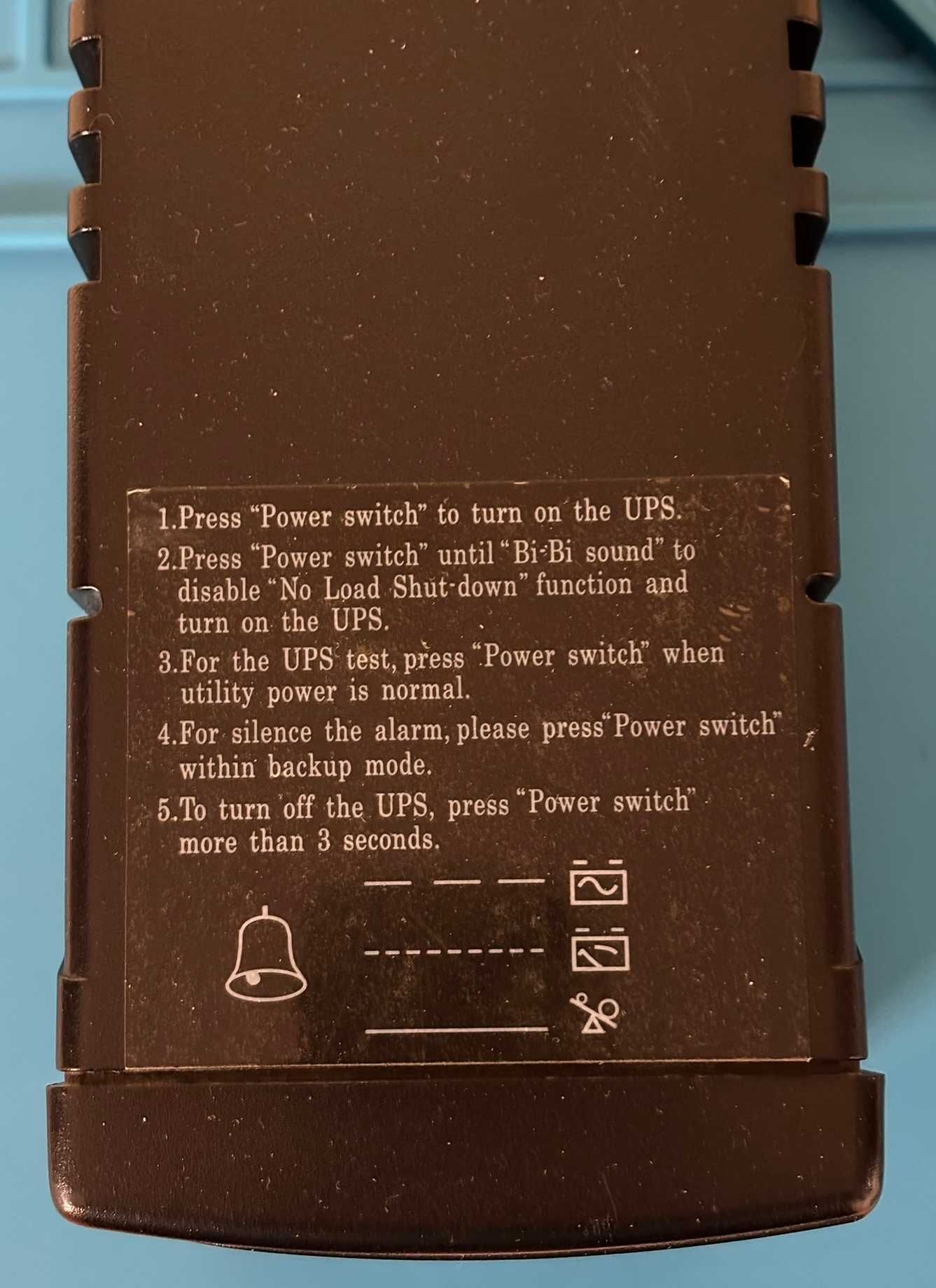 ДБЖ (UPS) Powercom BNT-600A