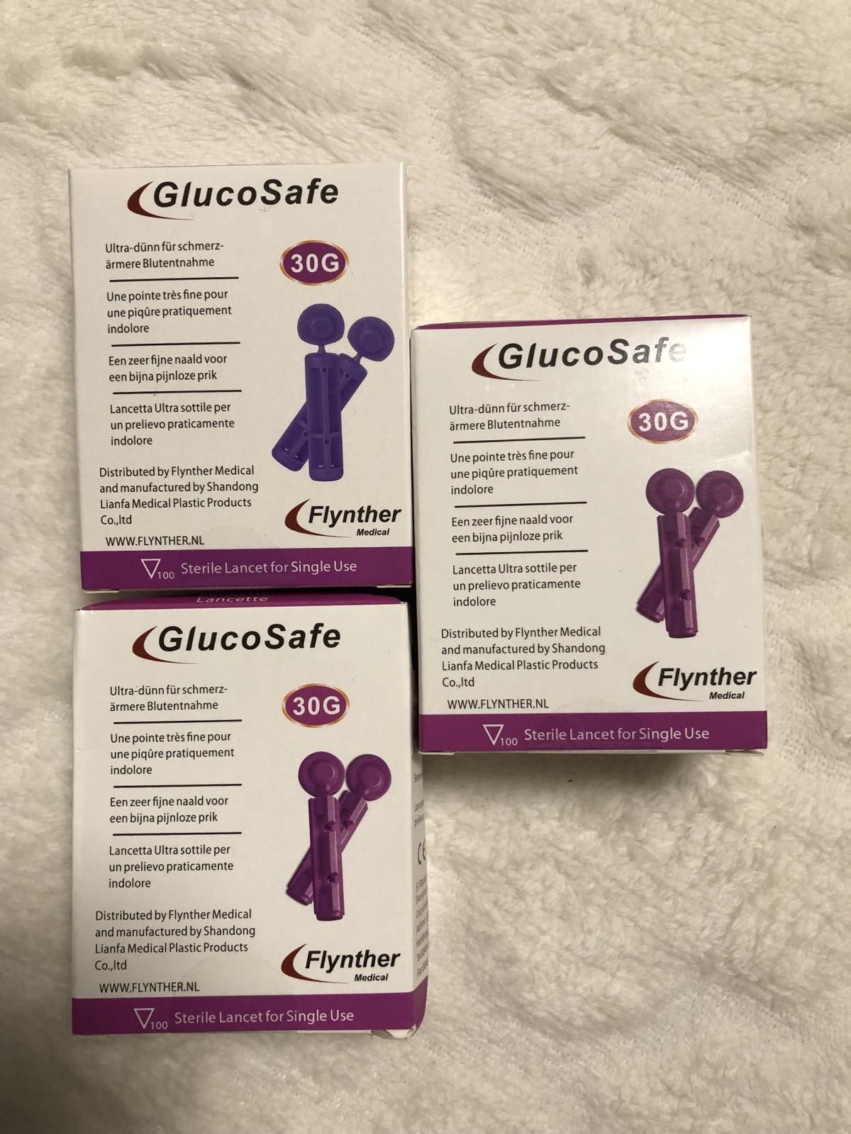 Голки Insupen, тест смужки Glucofix та ланцети GlucoSafe