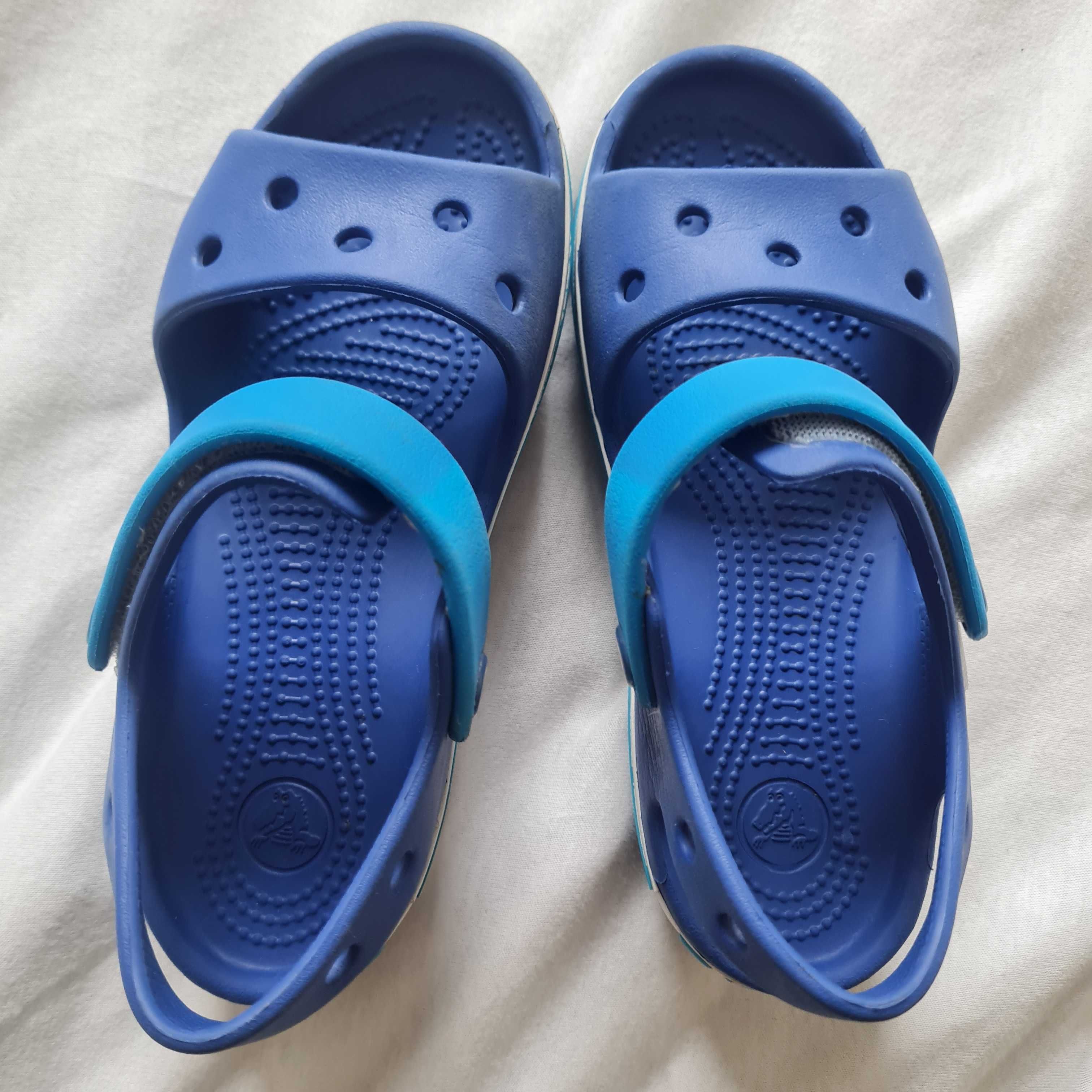 Buty sandały sandałki buciki 30-31 C13 c 13 Crocs na basen gumowe