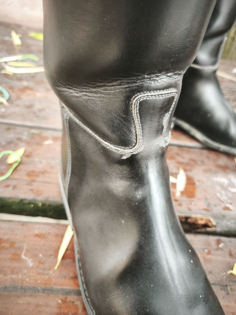 Oficerki jeździeckie buty do jazdy konnej 39