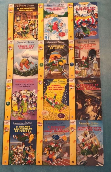 Geronimo Stilton - coleção livros