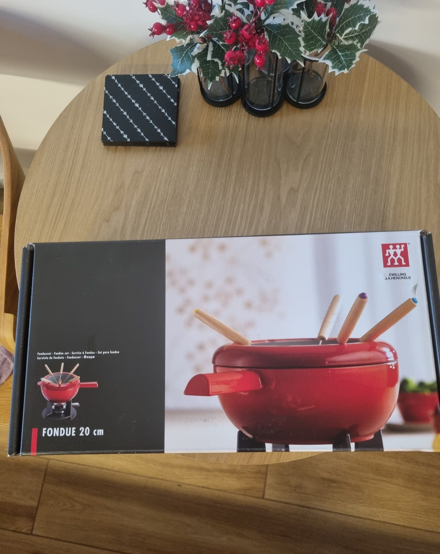 Zestaw do fondue marki Zwilling 20cm nowy