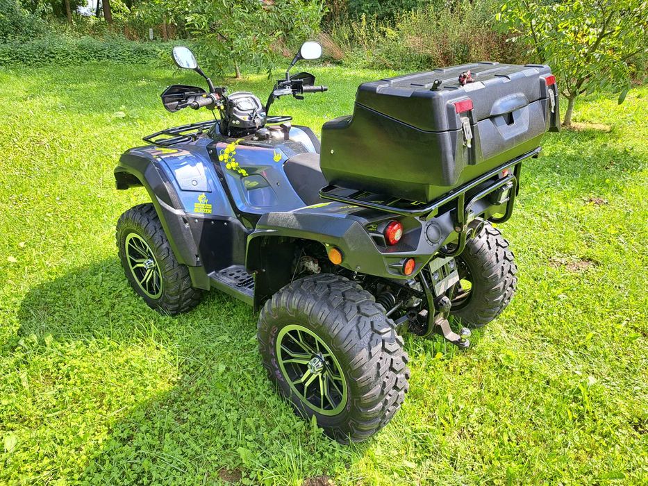 Quad TGB Blade 550 jak 600 4x4 EFI Kufer wciagarka n. model LED zarej