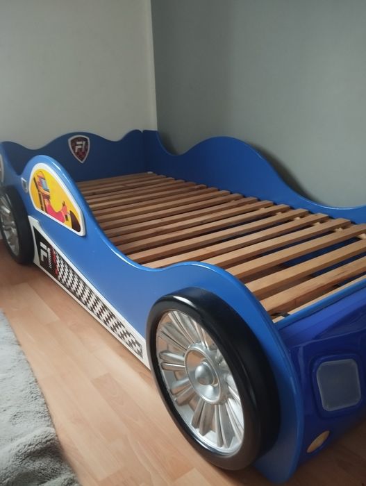 Łóżko samochód Formuła 1