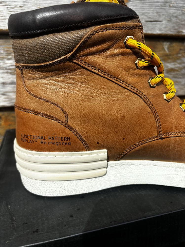 Botas em pele Replay 41