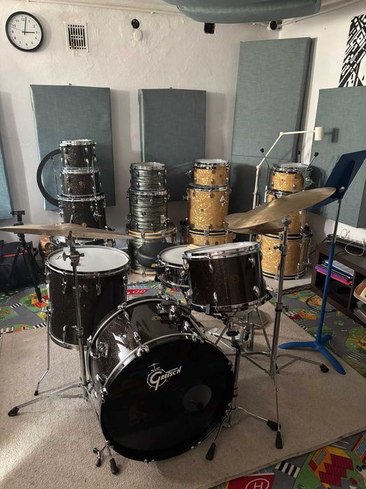 Gretsch 60s Round Badge 22 16 13 USA Custom dw sonor pearl ludwig