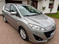 Mazda 5 Benzyna 7-Osób Navi Climatronic Alufelgi PDC Serwis ASO Model 2012