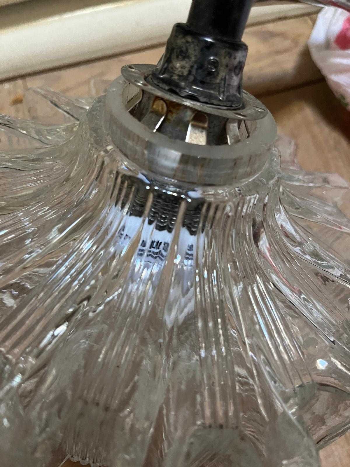 Candeeiro de Tecto, com globo de Vidro