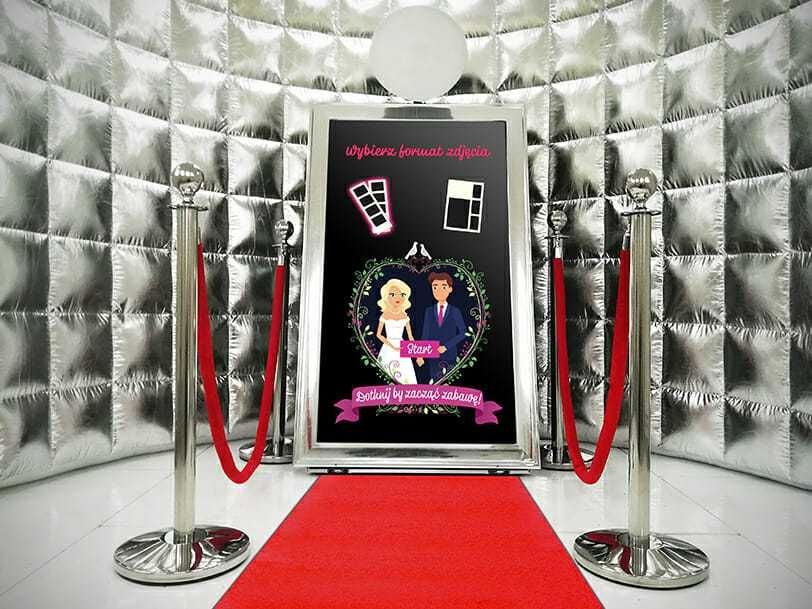 Fotolustro 70" Największe lustro na rynku do robienia zdjęć