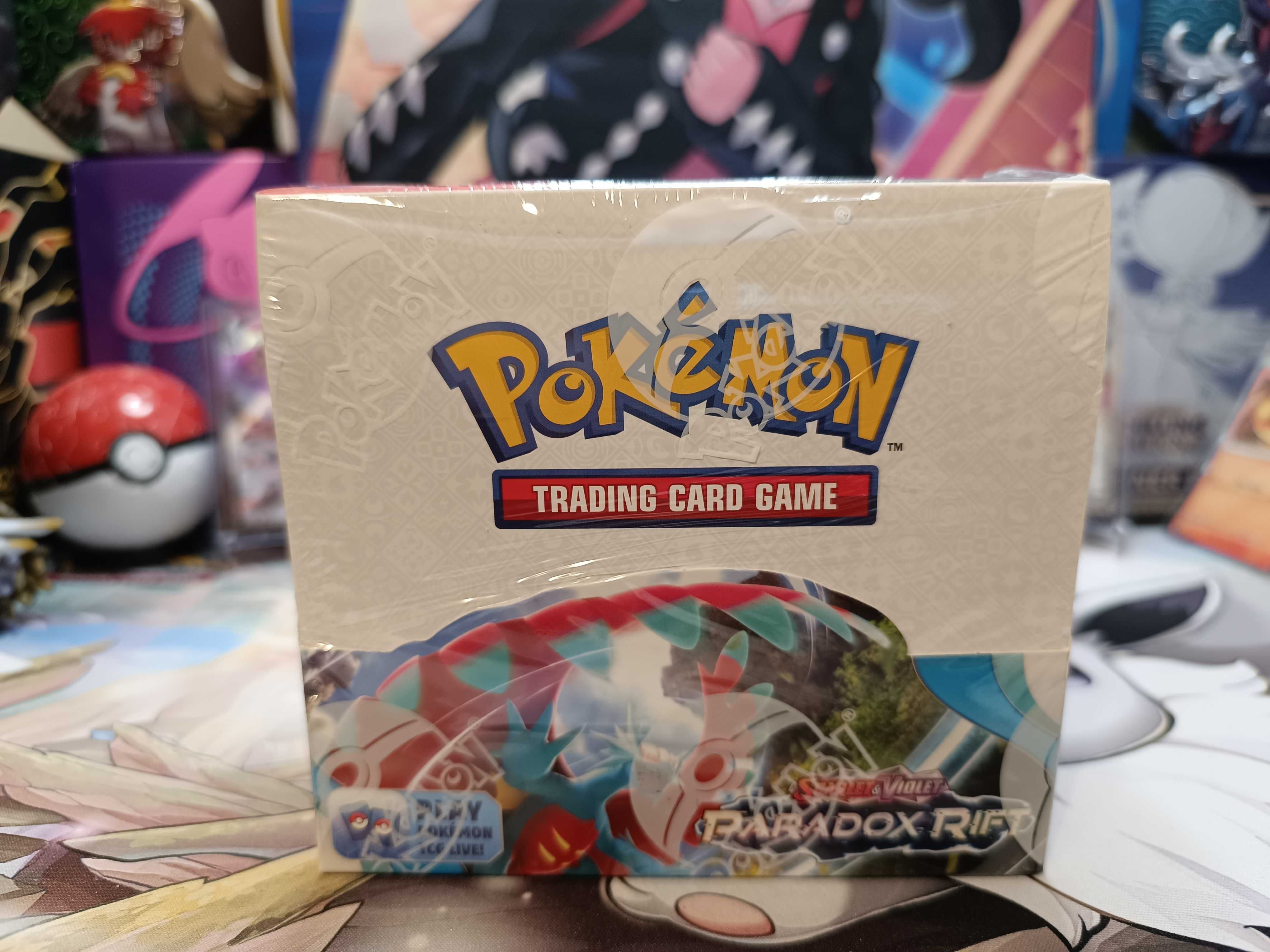 Orginalne Karty Pokemon Paradox Rift Booster Box