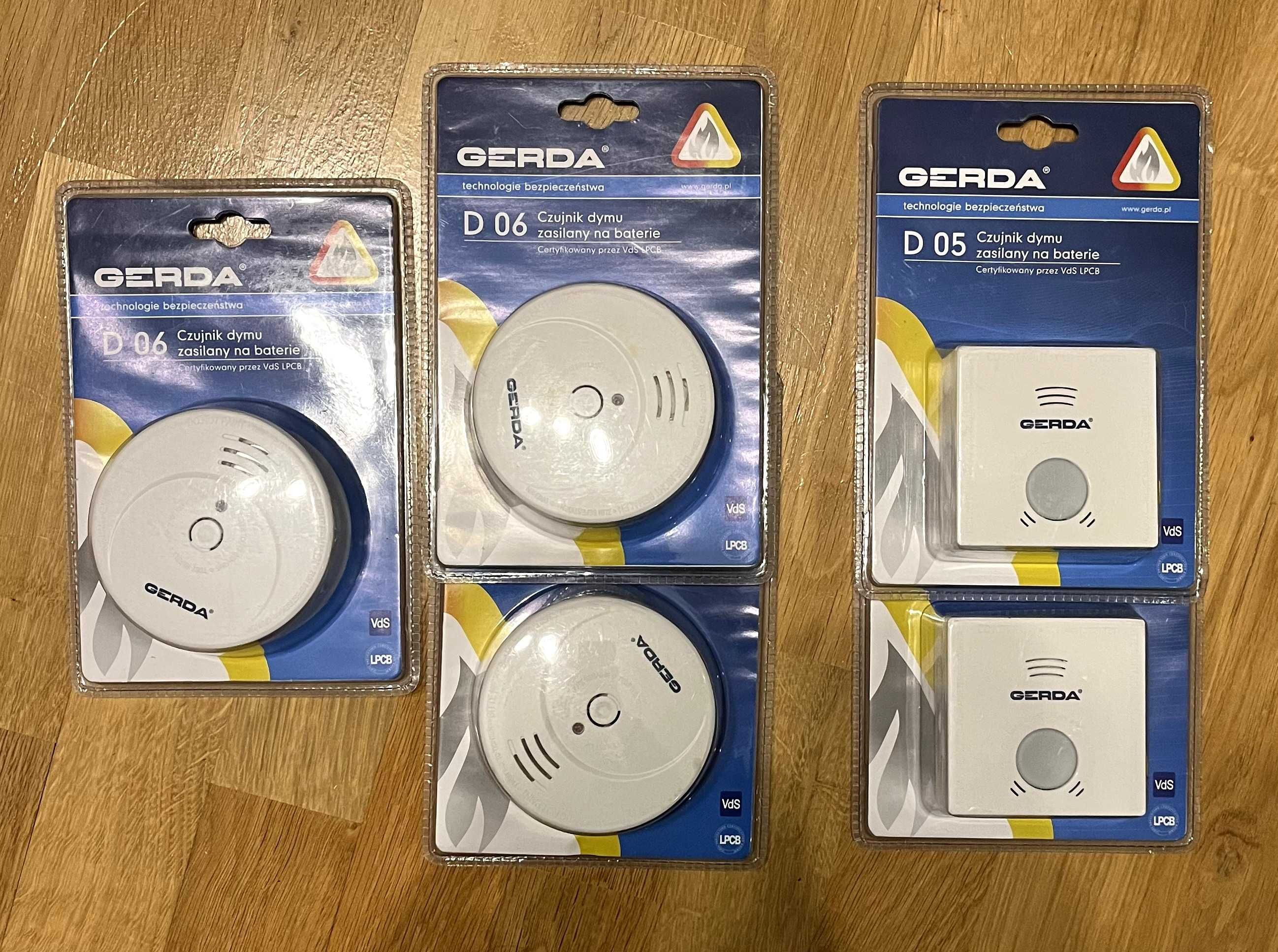 Czujnik dymu Gerda D05 D06
