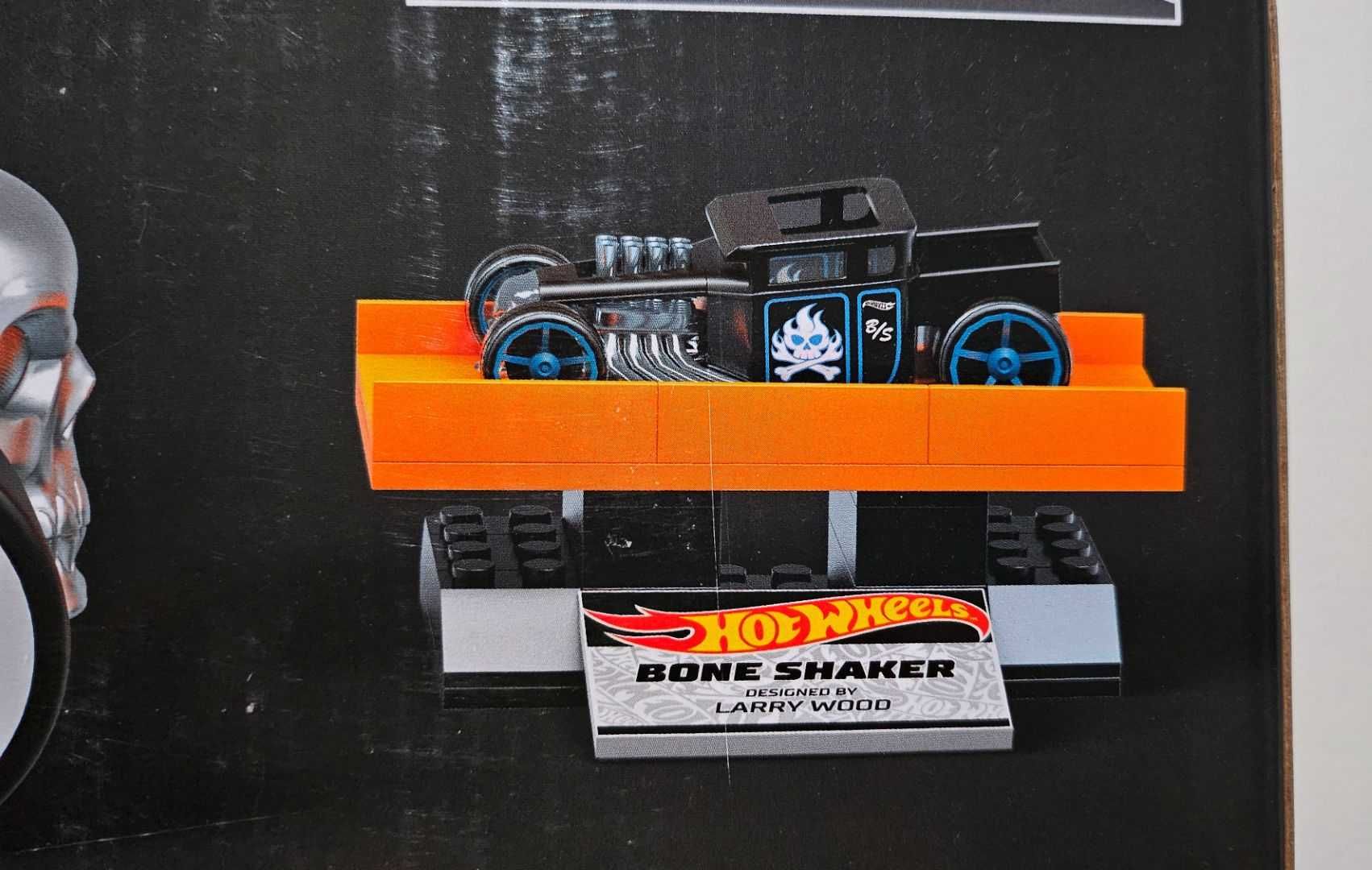 Mega Hot Wheels Bone Shaker, inclui veículo Die-Cast, 904 peças