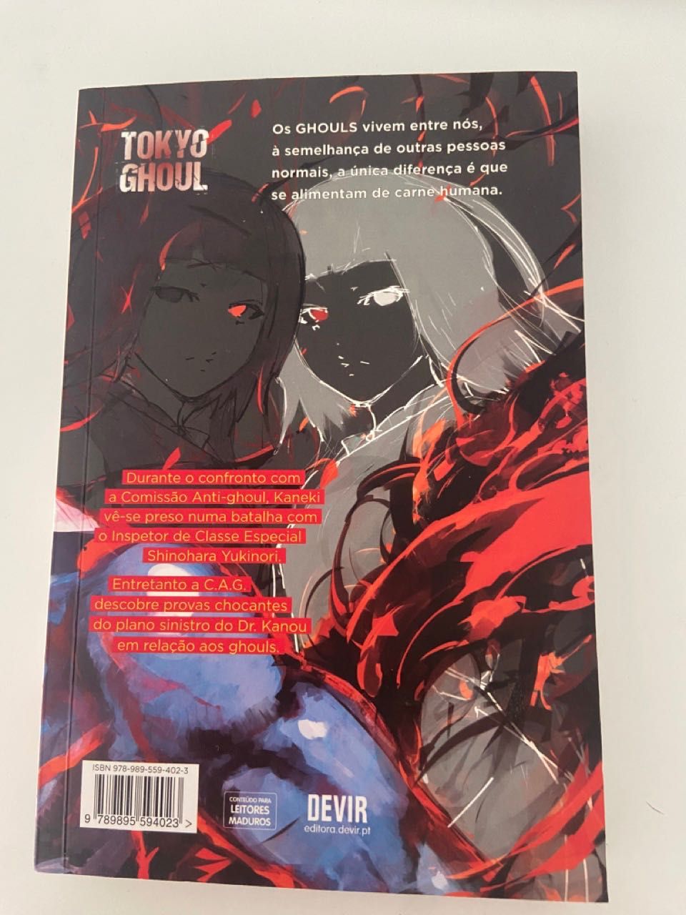 manga tokyo ghoul