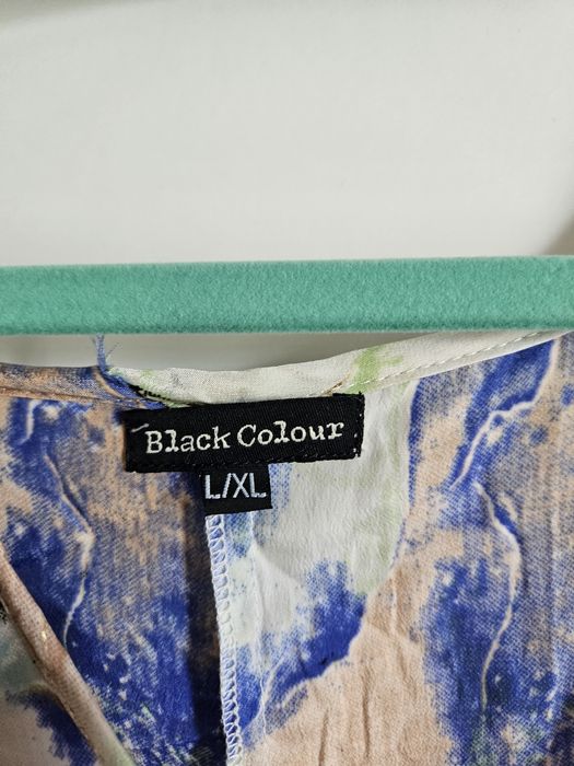 Black colour sukienka narzutka.lato plaża r l xl