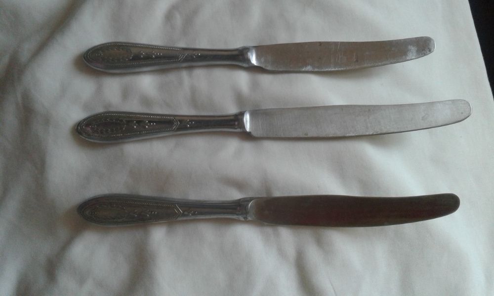 Ножи нержавейка,  три штуки
