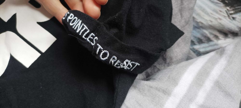 Star wars z Cropp koszulka czarna xs