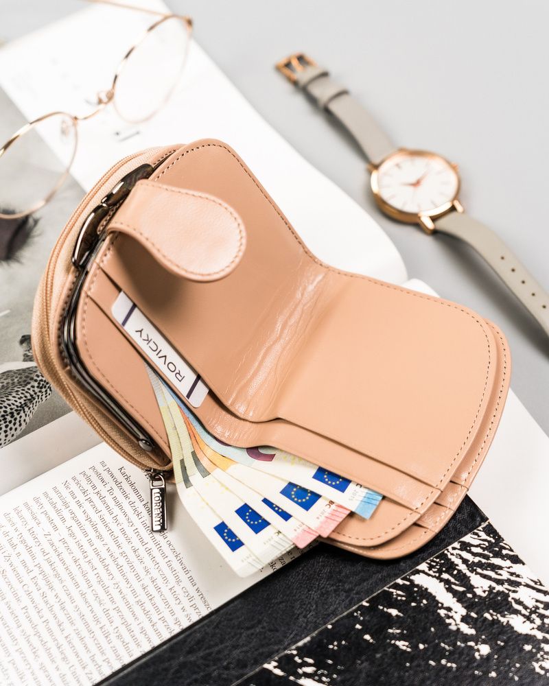 portfel damski skórzany 43972-cis-3320 beige