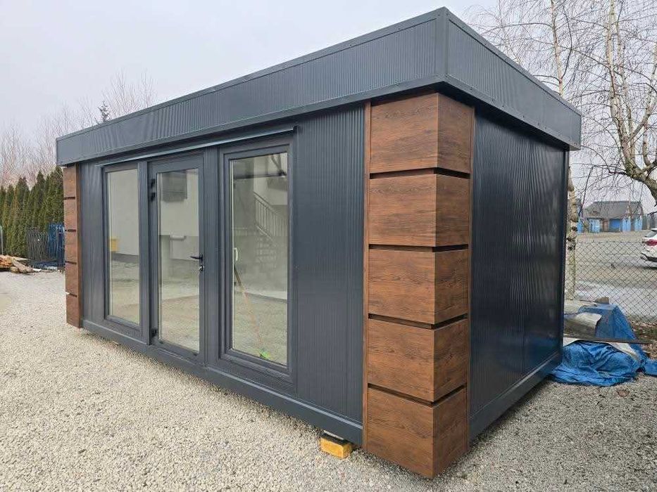 Pawilon, kontener 6m x 3m (na ramie) Domek Letniskowy, Pom. Użytkowe