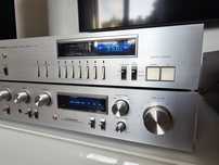 Wzmacniacz Pioneer SA-610 + Tuner TX-710 vintage Blue Line