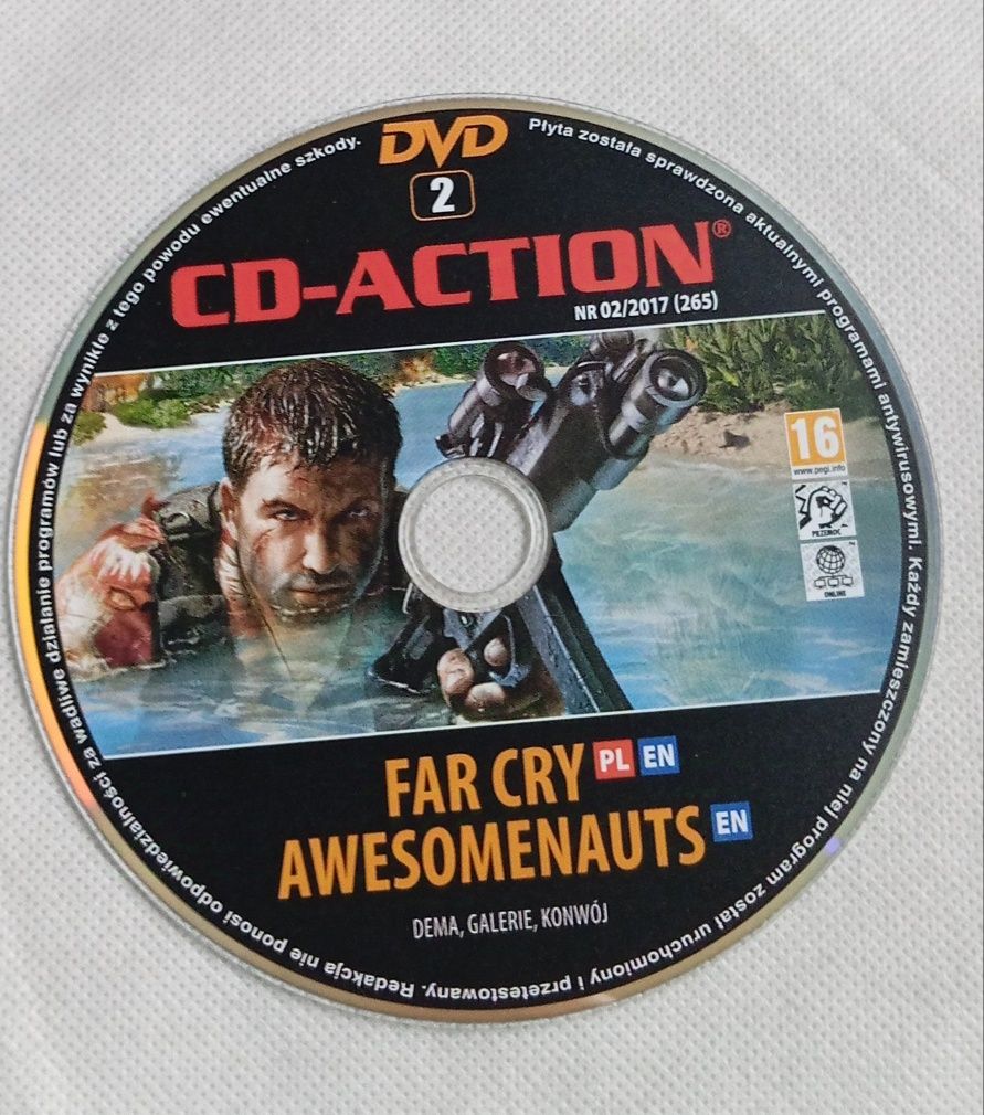 płyta CD-Action z numeru 2 roku 2017 Assassin's Creed 2
