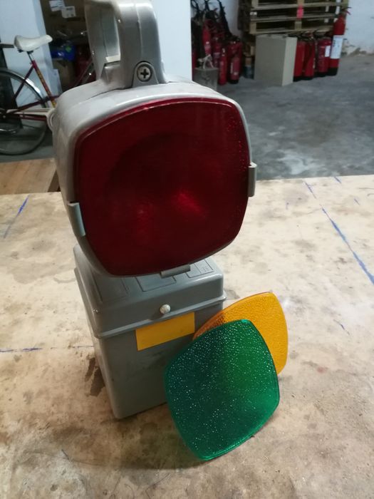 Conjunto de lanternas antigas