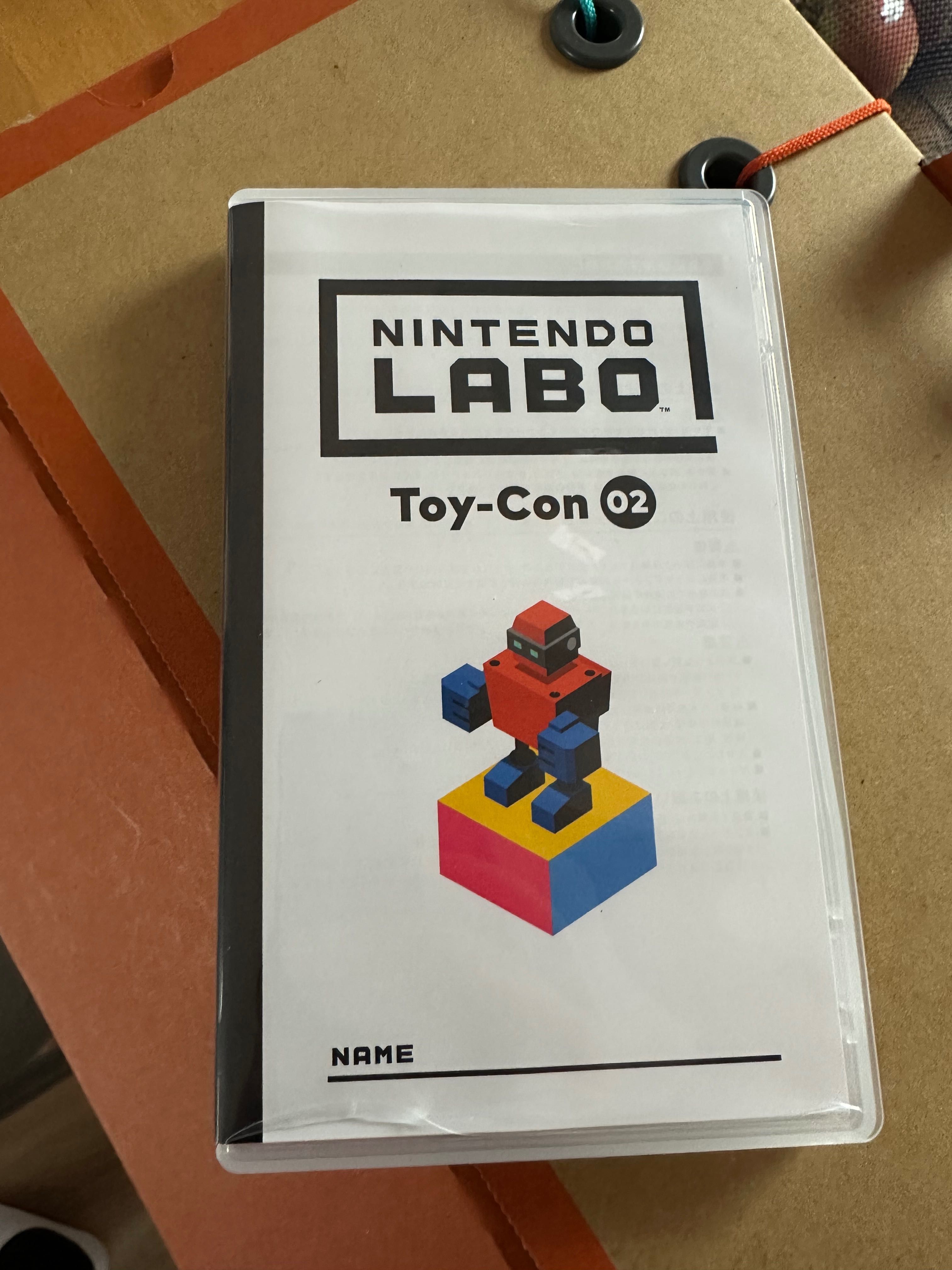 Gra + plecak Nintendo Labo Toy-Con 02 Switch