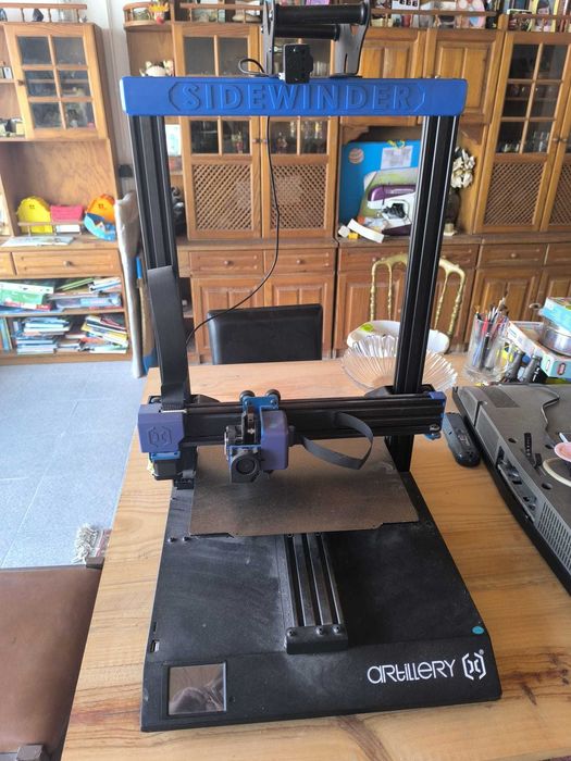Impressora 3D Artilery Sidewinder x2 com anomalia