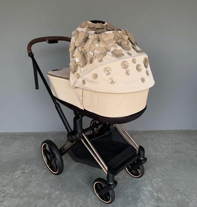 Wózek dziecięcy Cybex 4.0 Simply Flowers Beżowy