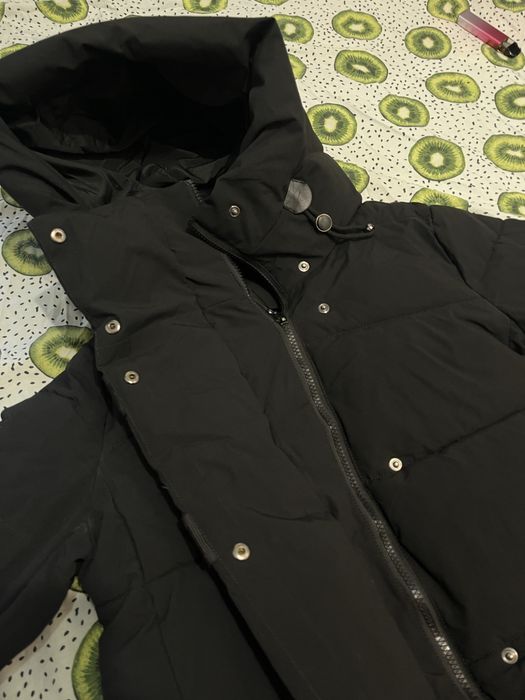 Довга, тепла жіноча зимова куртка, розмір S