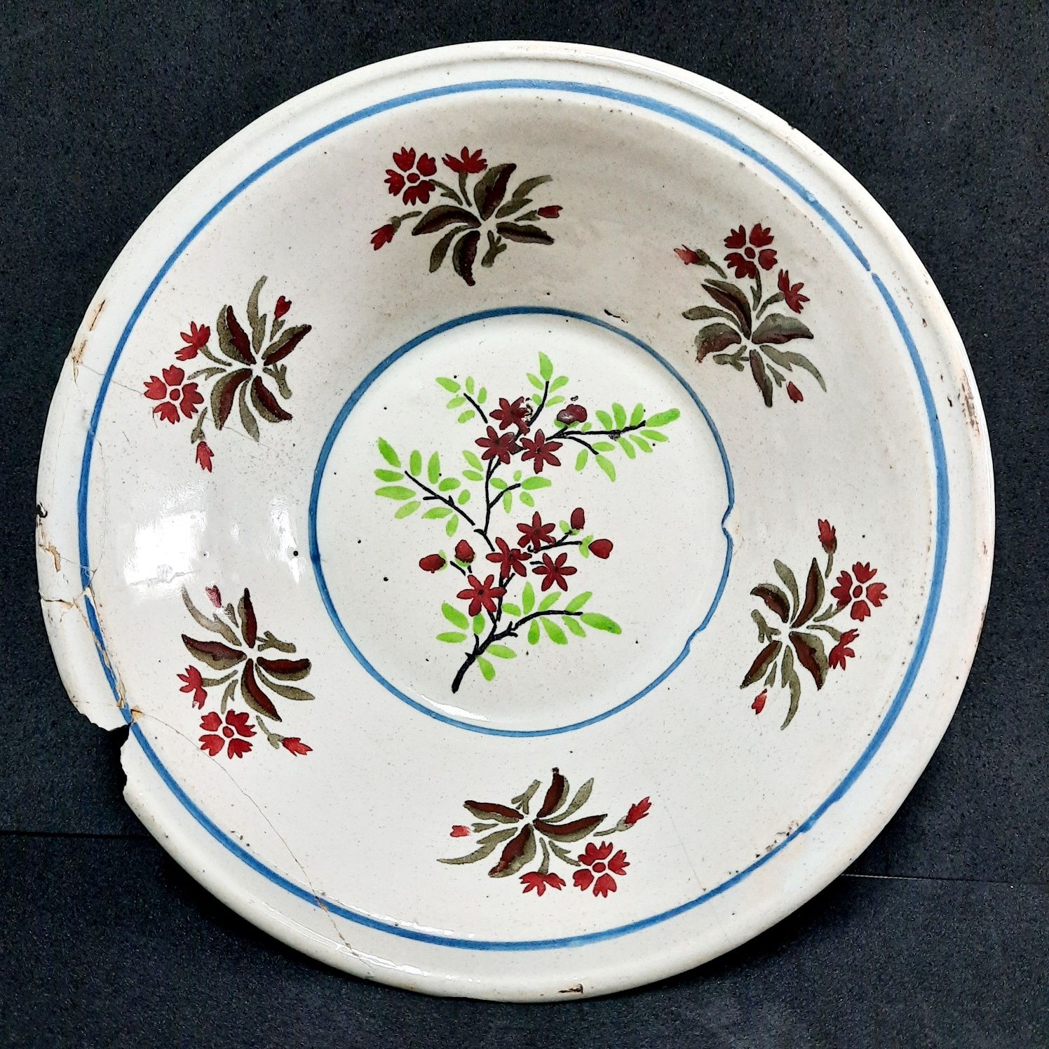 Congunto Saladeiras Pequenas em Cerâmica da Faiança Aradas, Aveiro.