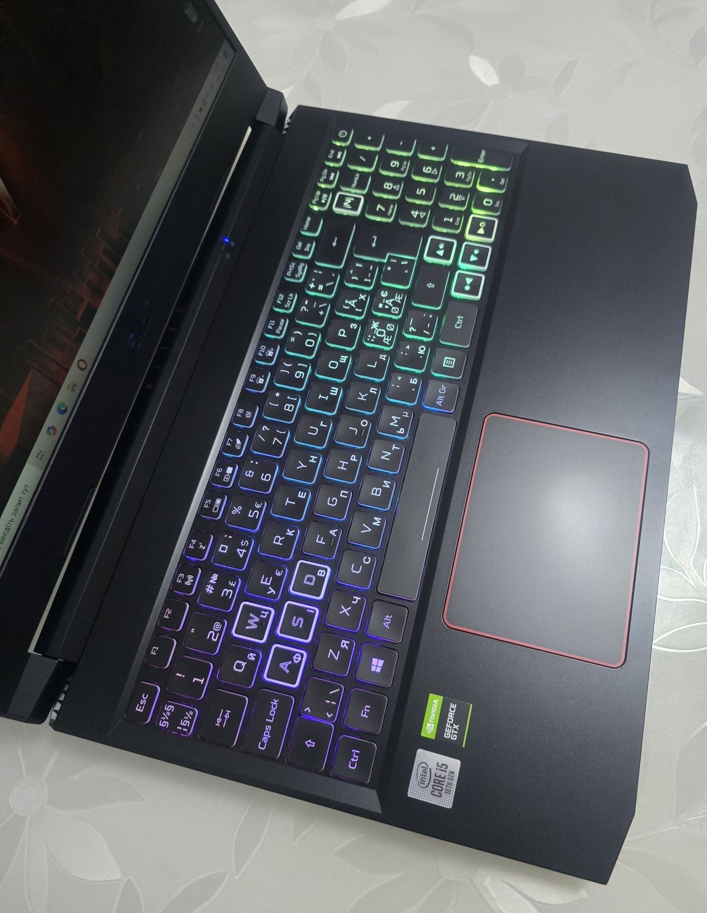 Acer Nitro5/144Hz/1660Ti 6GB/RAM:16GB/i5-10300H/SSD:512GB/Идеал