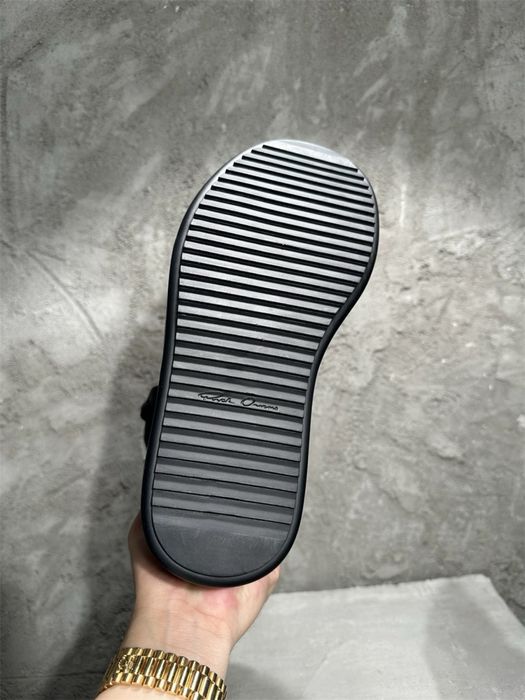 Rick Owens Geobasket Double Bumper/Megabumper Black/Преміум якість!