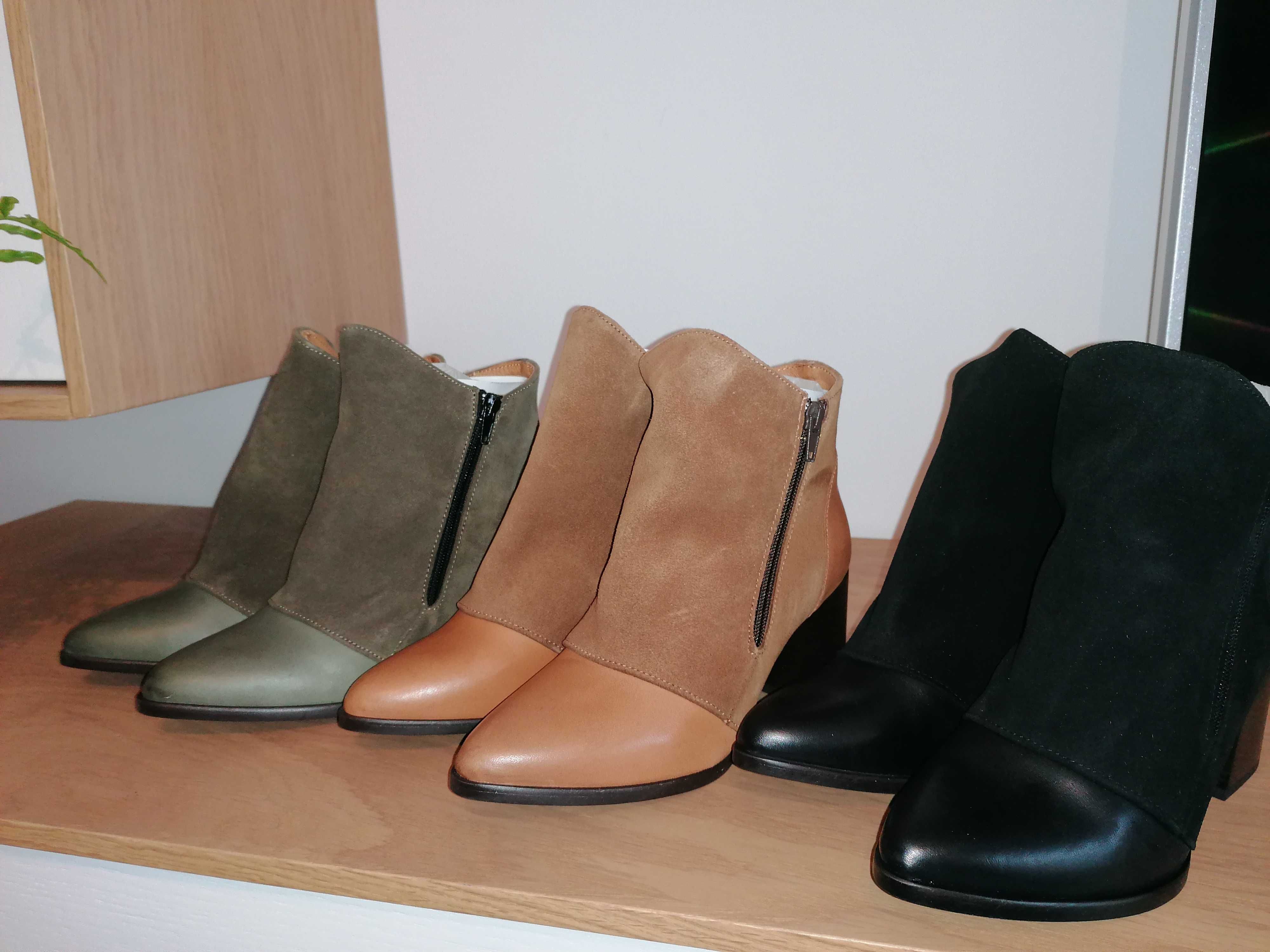 Botas novas pele genuína por dentro e por fora