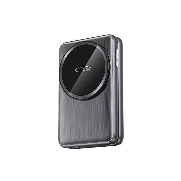 Tech-Protect Qi15W-A42/3In1 Magnetic Magsafe Wireless Charger Space Gr
