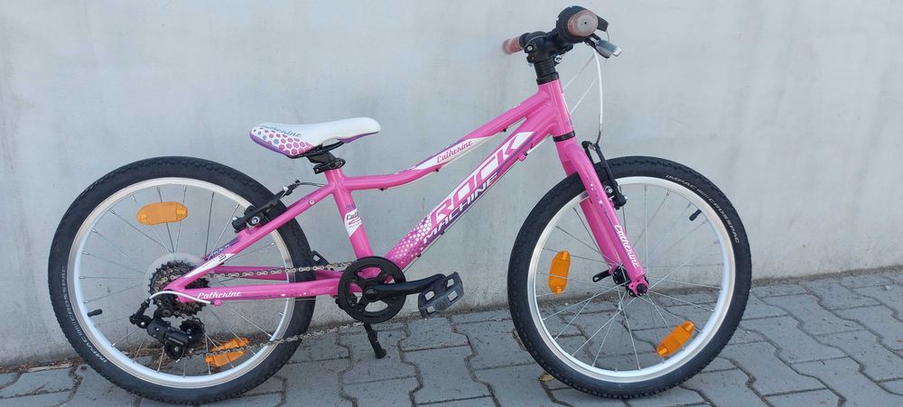 Lekki Rower rowerek dziecięcy junior alu Rock Machine Catherine 20cali