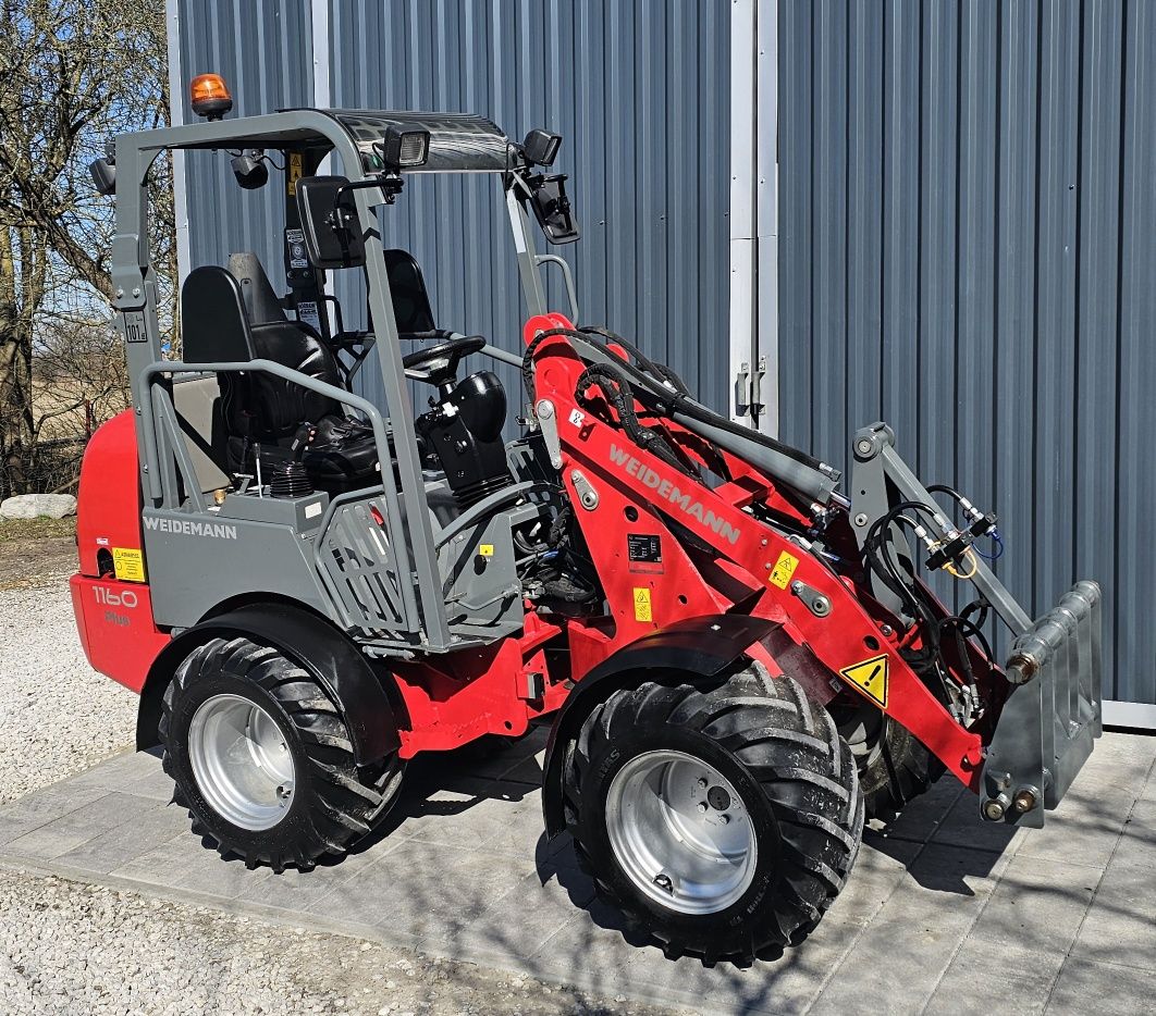 Weidemann 2022rok Nowa 1160 . 1280 miniładowarka  ładowarka