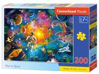 Puzzle 200 elementów B-222261 Man in Space kosmos