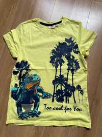 Koszulka T-shirt z krótkim rękawkiem dinozaury Kids 134/140