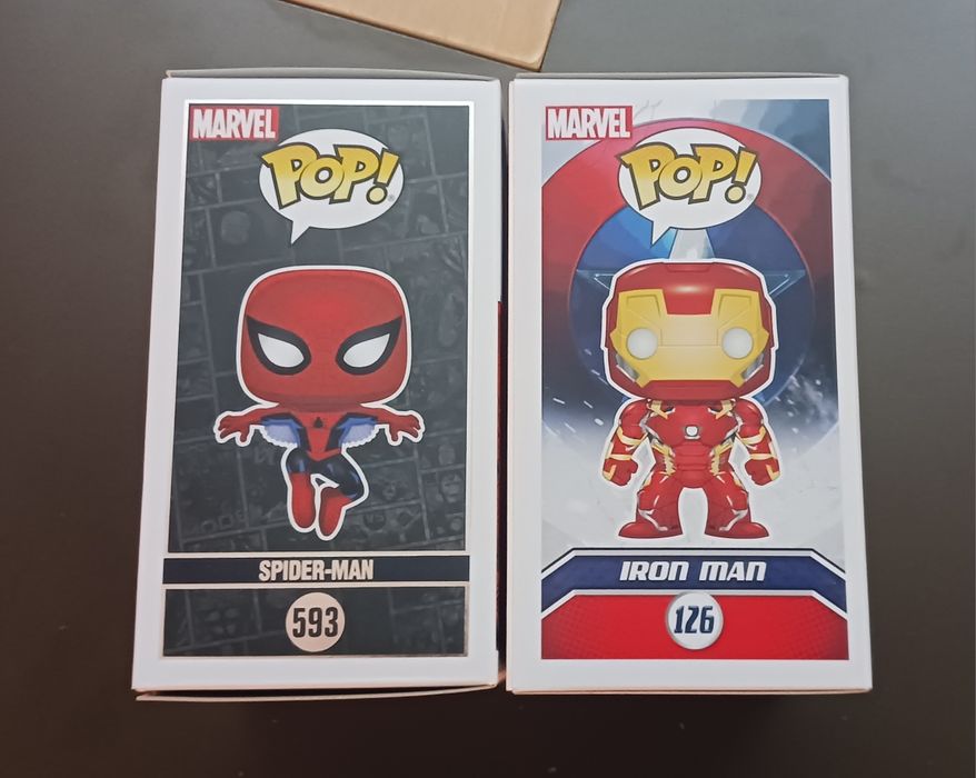 Iron Man + Spider Man - Funko POP