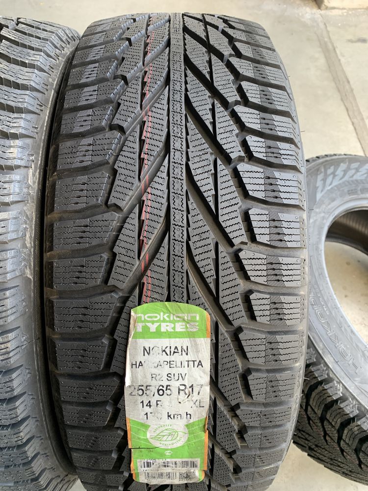(3+1) нові 255/65R17 Nokian Hakkapeliitta R3+R2 (114R XL) зимові шини