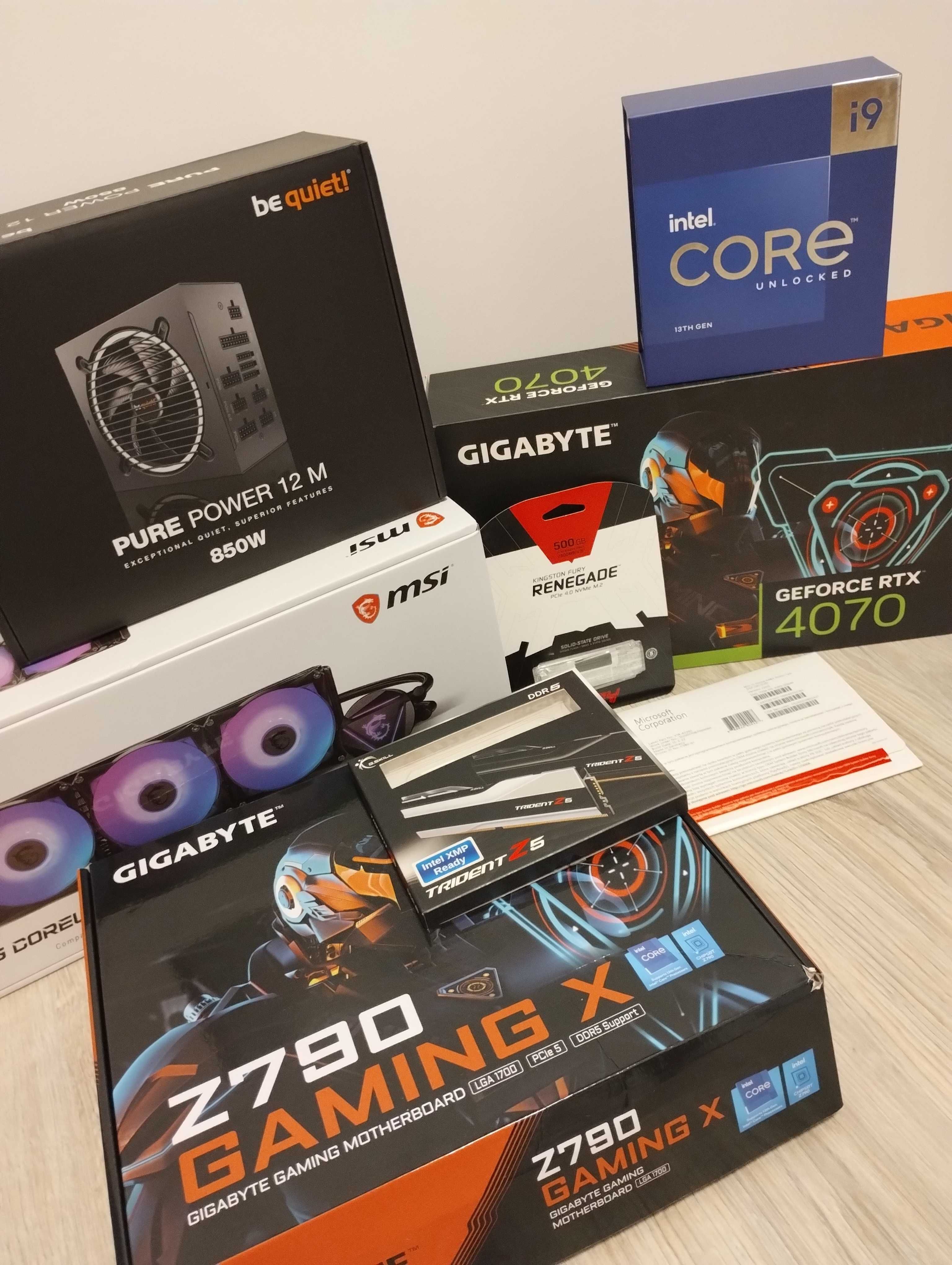 Komputer gamingowy intel core i9, gigabyte geforce rtx 4070 OKAZJA!