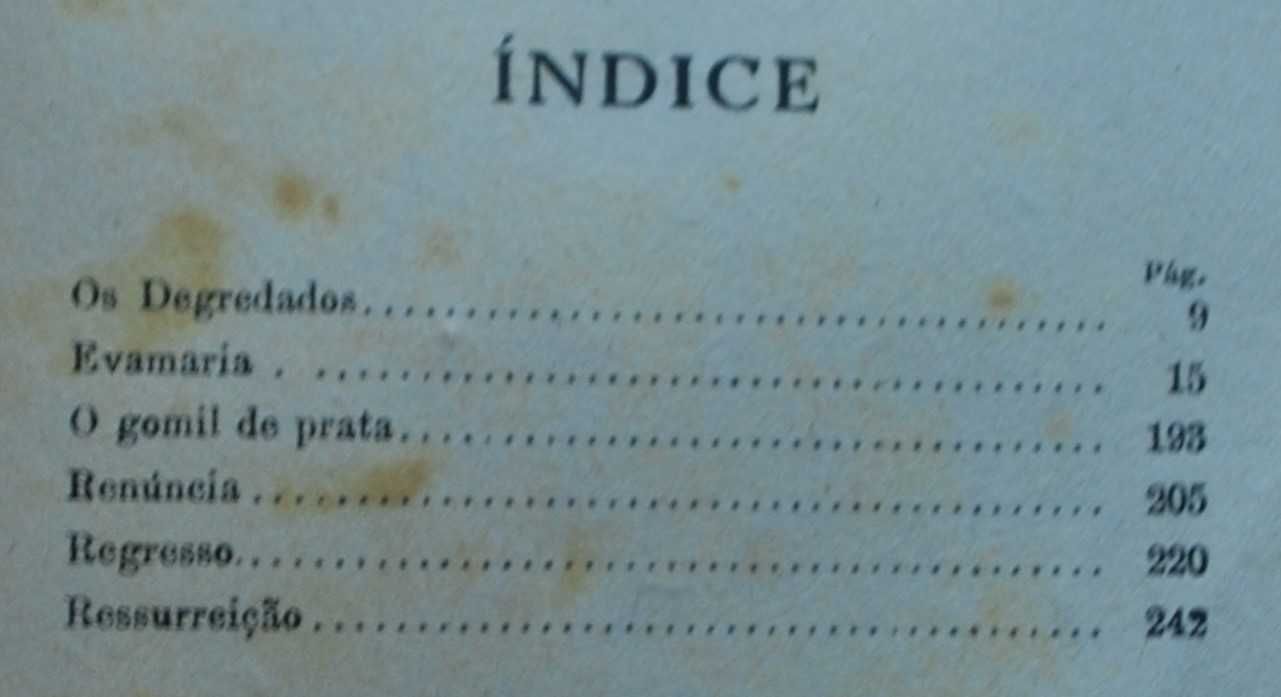 Foram Estes Os Vencidos de Fausto Duarte - 1º Edição 1945