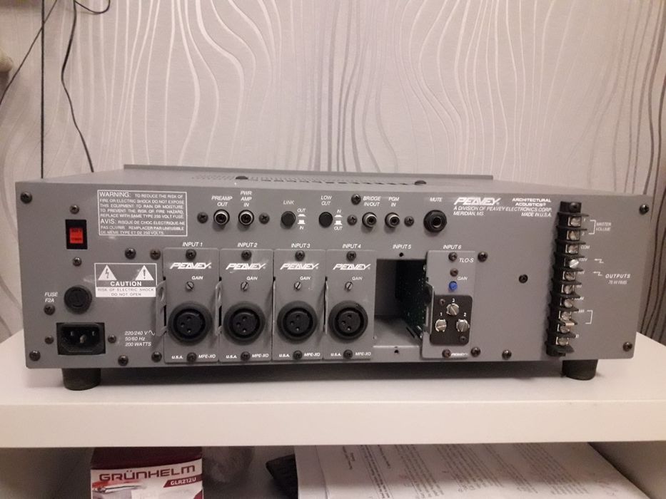 Музыкальный микшерный пульт Peavey MA 675T Modular Series USA винтаж