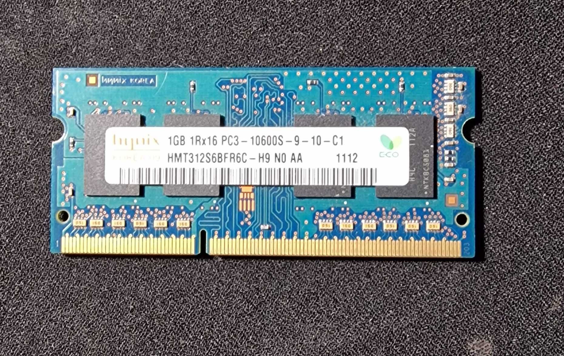 Pamięć RAM Hynix HMT312S6BFR6C-H9 N0 AA 1 GB 1rx16 PC3