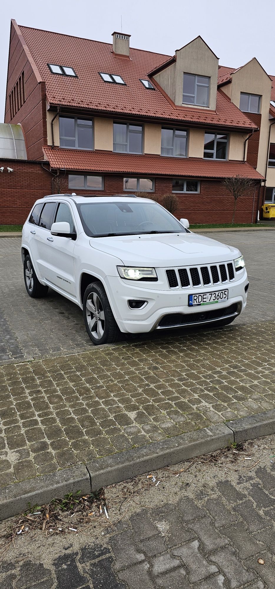 Jeep Grand Cherokee Wk2, 3.0CRD 280km, Overland, Pneumatyka, FV23%,4x4