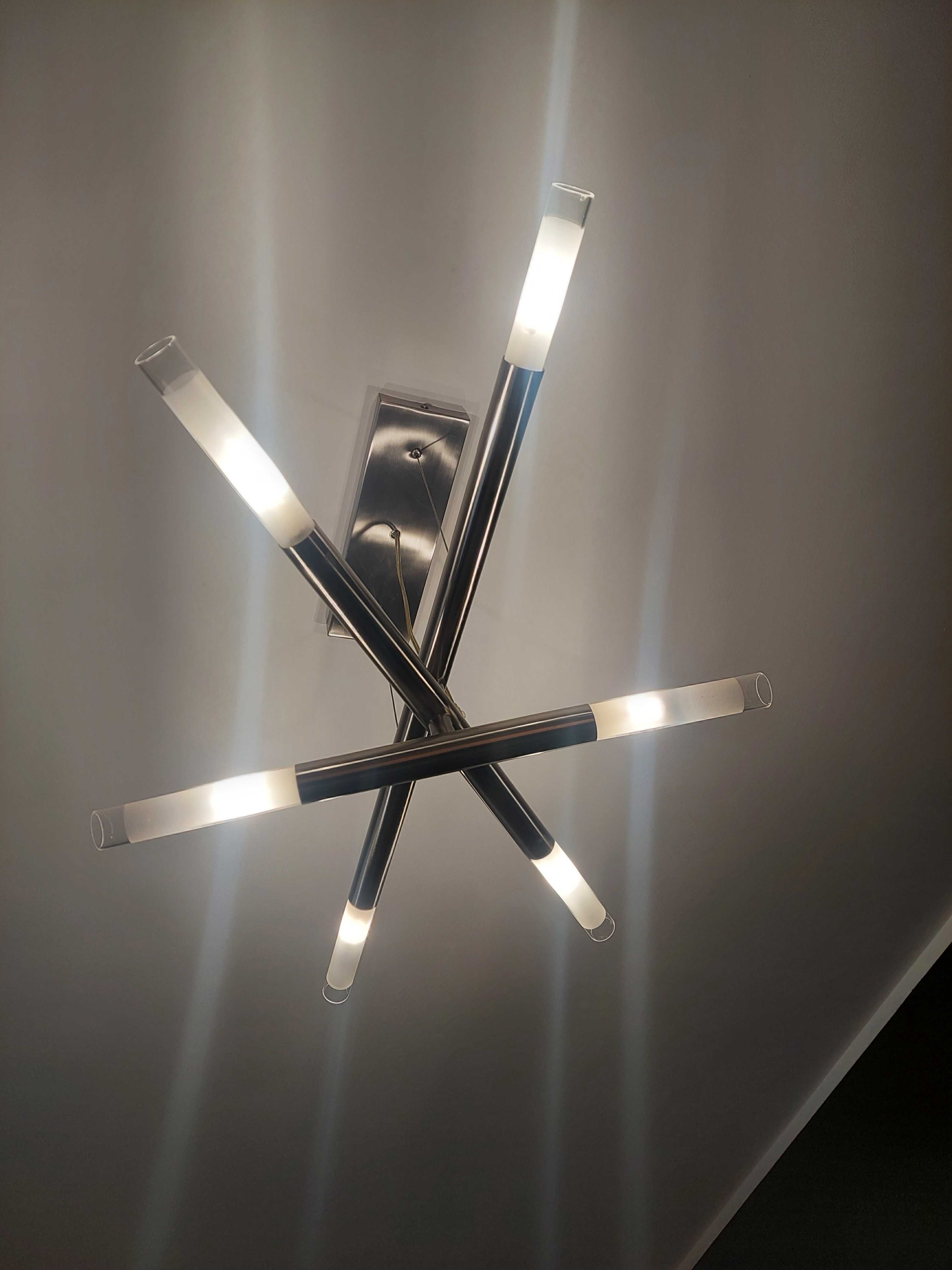 Lampa Sufitowa Wisząca Luxera REGATA 708 Nierdzewka