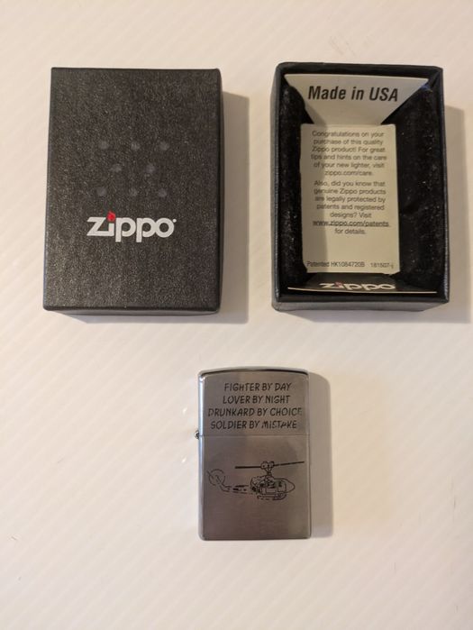 Zapalniczka benzynowa "Zippo". Nowe. Pozdrawiam.