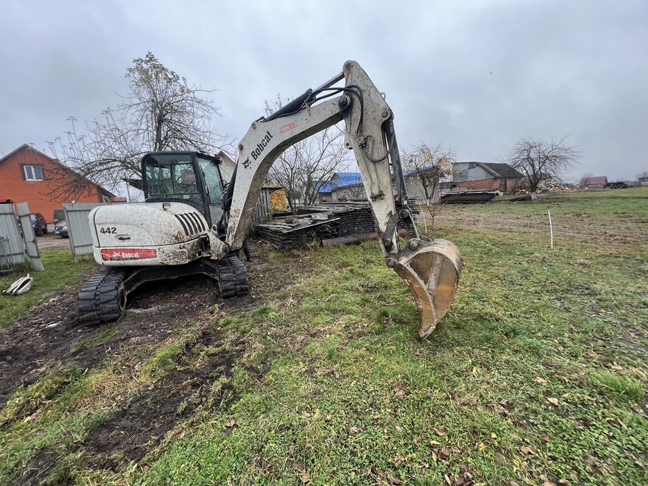 bobcat 442 міні ескаватор